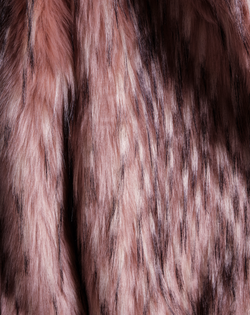 OVER THE POP RACOON Personalizzato - Pelliccia Oversize in faux fur