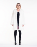 POPPY POP - Pelliccia in faux fur White