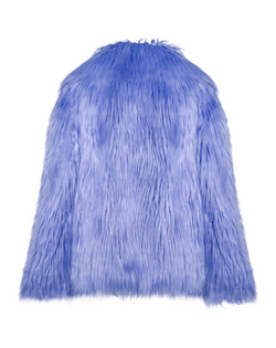 COOL POP - Pelliccia Voluminosa In Faux Fur Lilla