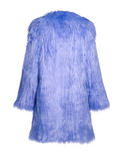 PUFFY POP - Pelliccia voluminosa in faux fur Lilla