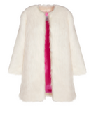 POPPY POP - Pelliccia in faux fur White